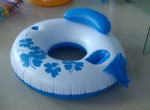 PVC Inflatable Cooler floater with head and can holder