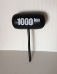 Small PVC inflatable 1000 ton hammers with plastic handle (HAVE STOCK)