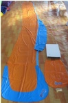 single water slide/ inflatable pvc water slide/high quality water slide for child