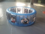Popeye and Oliver carton design family swimming pools