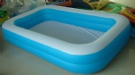 Family use Rectangular PVC inflatable swim pool Big Inflatable Swim Center Family Pool