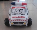 PVC inflatable ambulance/car for advertising