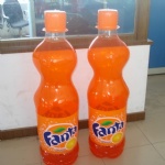 PVC inflatable FANTA advertising big bottle