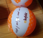 PVC Inflatable KOFOLA beach balls for advertising